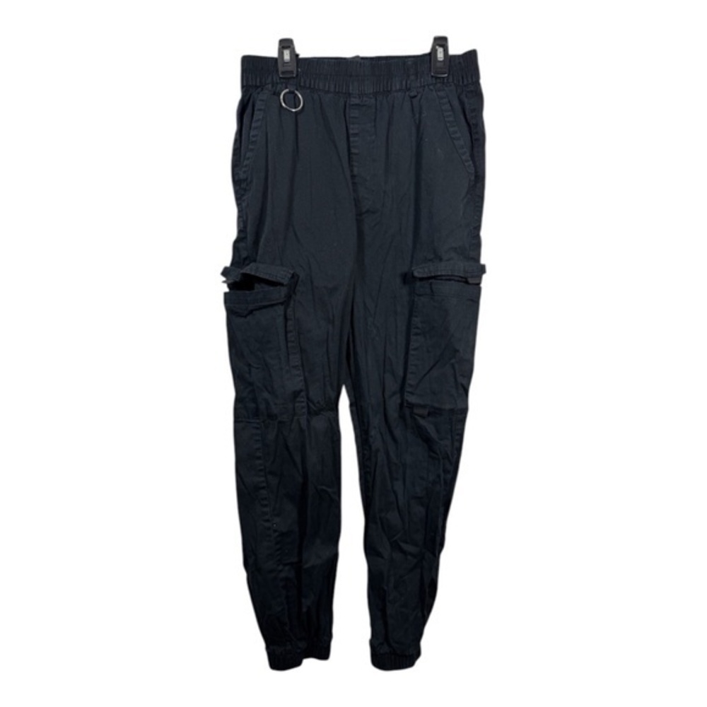 SWS Cargo Joggers Womens Size Medium Black Techwear Streetwear Casual